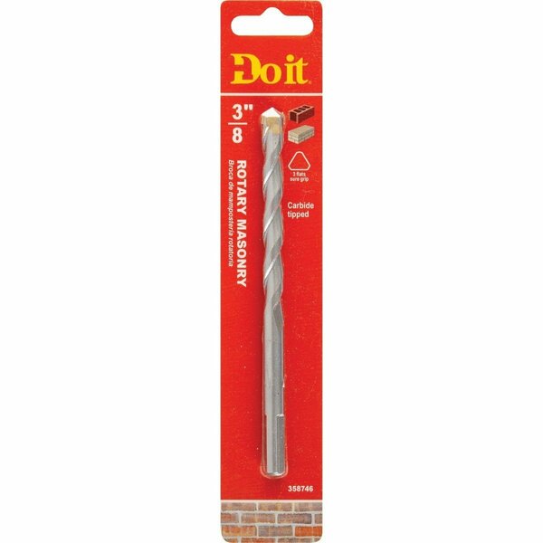 All-Source 3/8 In. x 6 In. Rotary Masonry Drill Bit 223811DB